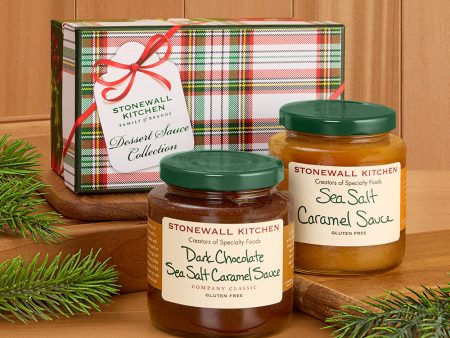 Stonewall Kitchen Holiday Dessert Sauce Collection, Plaid Box Online Hot Sale