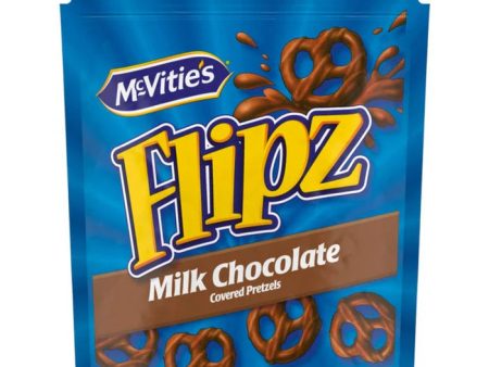 Flipz Pretzels Milk Chocolate 90g on Sale