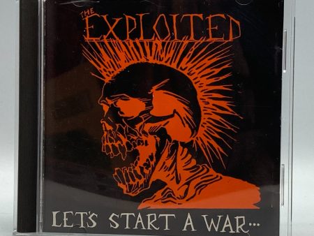 The Exploited Let s Start A War... Said Maggie One Day Combat Label CD Online Sale