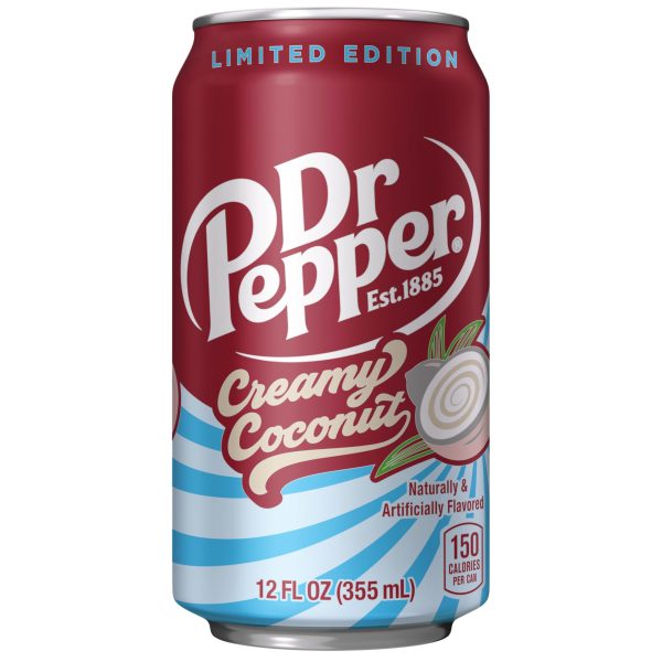 Dr Pepper Creamy Coconut 355ml - Limited Edition Cheap