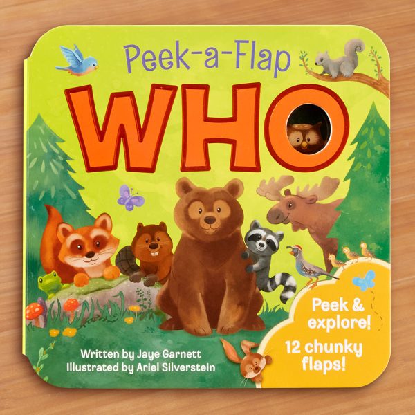 Who: Peek-a-Flap  Children s Board Book by Jaye Garnett For Cheap