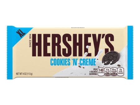 Hershey s Cookies  N  Creme XL 113g on Sale