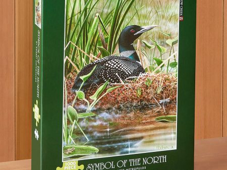 Willow Creek Press 1,000 Piece Jigsaw Puzzle,  Symbol of the North  by Robert Metropulos Sale