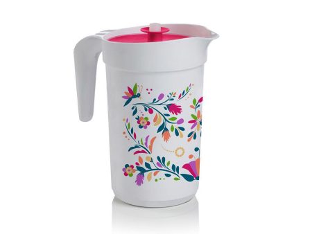 Flittering Floral Folk Art | Ilumina Pitcher with Infuser Insert | 1 gallon   3.8 L Fashion