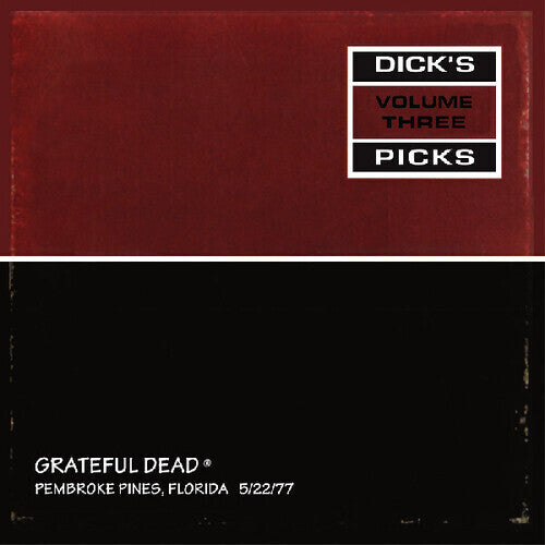 Grateful Dead - Dick s Picks Vol. 3 Pembroke Pines, Florida 5  22  77 Vinyl LP Online Sale