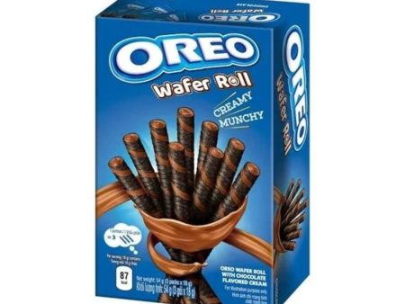 Oreo Wafer Roll Chocolate 54g Supply