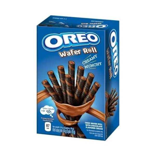 Oreo Wafer Roll Chocolate 54g Supply