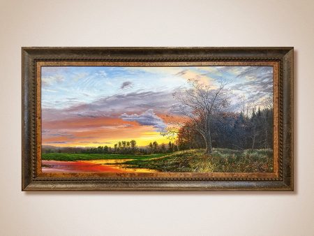 After October Rains  Original Painting by Ken Olesiak on Sale