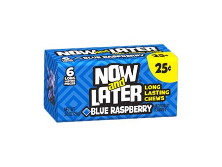 Now & Later Blue Raspberry 26g Cheap