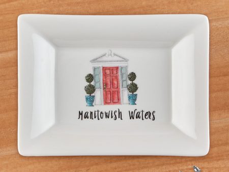 Manitowish Waters Porcelain Trinket Dish Online Hot Sale