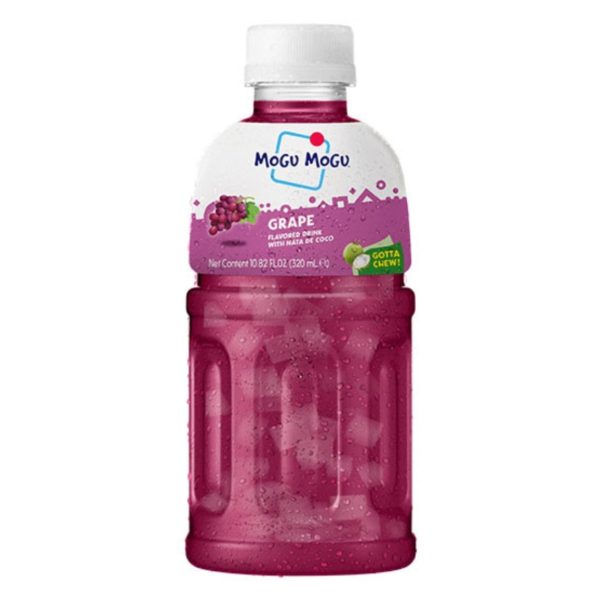 Mogu Mogu Nata De Coco Grape 320ml For Sale