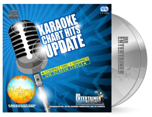 Mr Entertainer Karaoke Chart Hits Update - Autumn 2021 For Sale