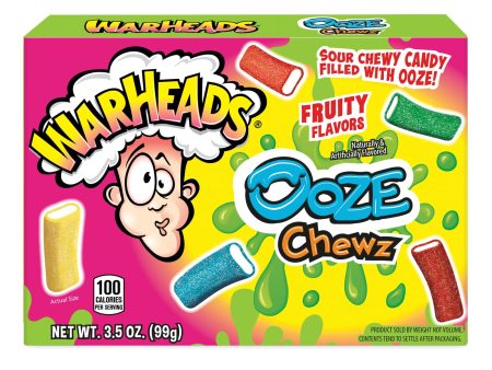 Warheads Ooze Chews 99g Supply