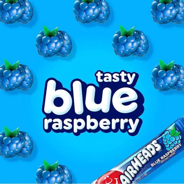 Airheads Blue Raspberry 15.6g For Discount