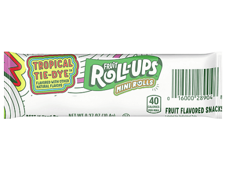 Fruit Roll-Ups Tropical Tie-Dye 14g Online