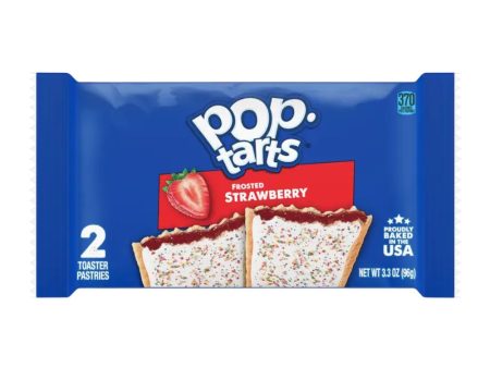 Pop-Tarts Frosted Strawberry 96g For Cheap