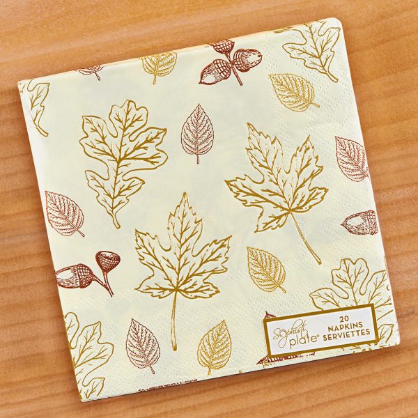 Sophistiplate Paper Napkins & Guest Towels, Harvest Garden Supply