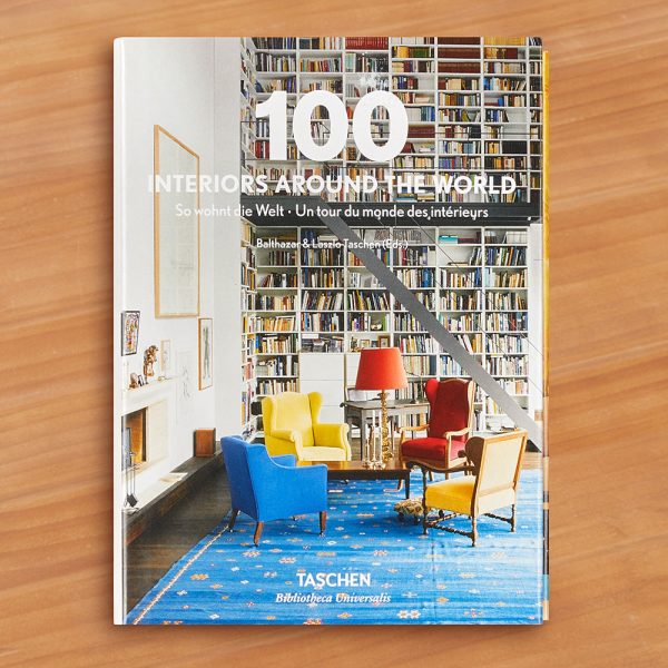 100 Interiors Around the World  by TASCHEN Cheap