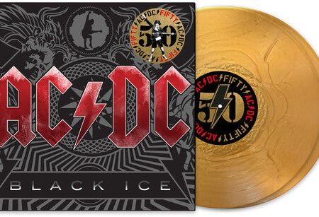 AC DC - Black Ice (50th Anniversary) Color Vinyl LP Supply