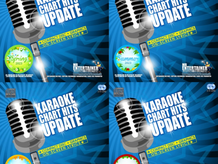 Mr Entertainer Karaoke Chart Hits Update 2023 Mega Bundle Cheap