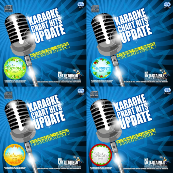 Mr Entertainer Karaoke Chart Hits Update 2023 Mega Bundle Cheap