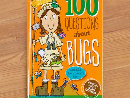 100 Questions About Bugs  Children s Book by Peter Pauper Press Cheap