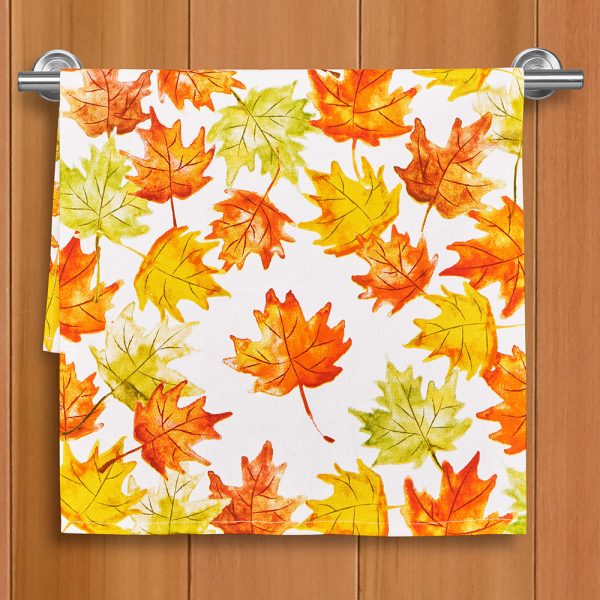 Stonewall Kitchen Tea Towel, Fall Leaves Online