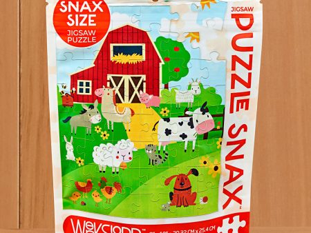 WerkShoppe 48 Piece Jigsaw Puzzle Snax,  Farm Life  For Sale