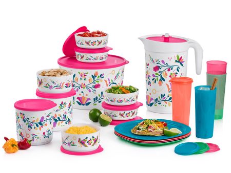 Flittering Floral Folk Art | 18-piece Set Supply