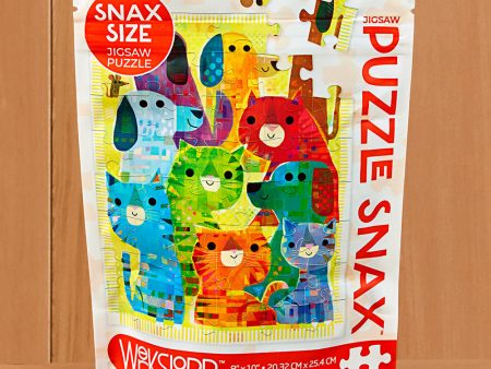 WerkShoppe 48 Piece Jigsaw Puzzle Snax,  Tats and Dods  For Cheap