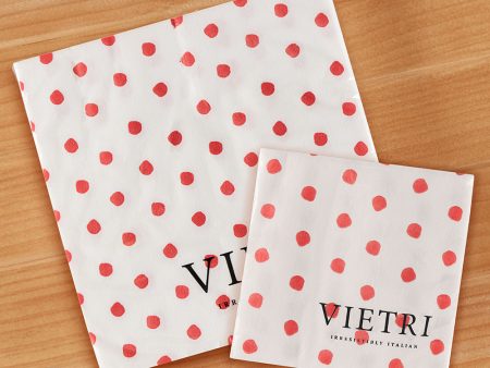 Vietri Papersoft Napkins, Red Dot Online now