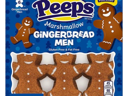 Peeps Marshmallow Gingerbread 6-Pack 85g on Sale