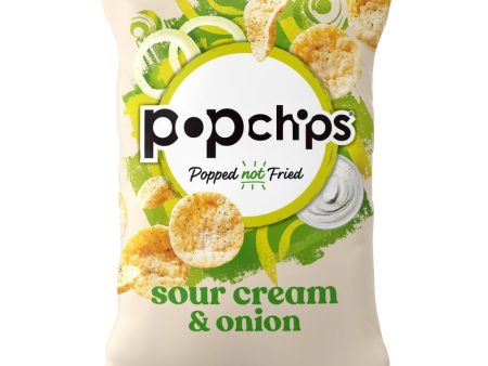 Popchips Sour Cream & Onion 50g Cheap