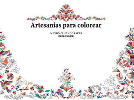 Artesanías para colorear I Mexican Handcrafts coloring book Online Sale