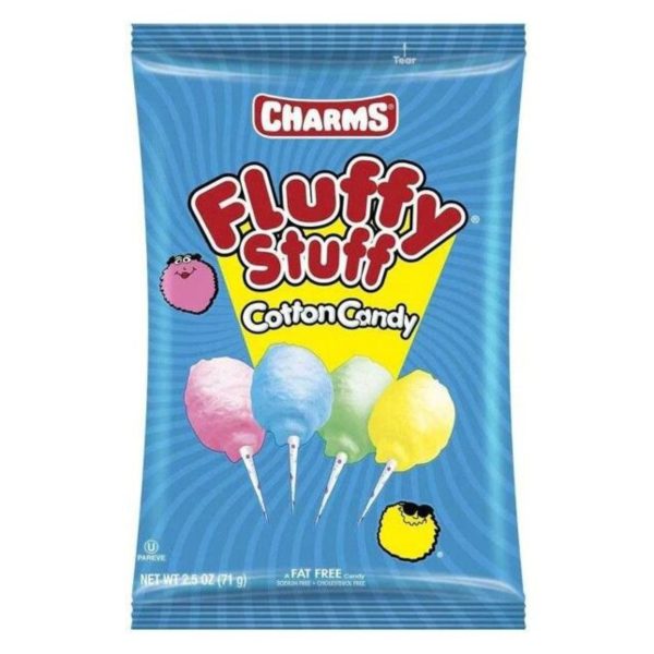 Charms Fluffy Stuff Cotton Candy 71g For Discount