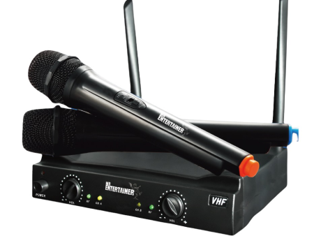 Mr Entertainer WY60D Dual Wireless Microphone System Cheap