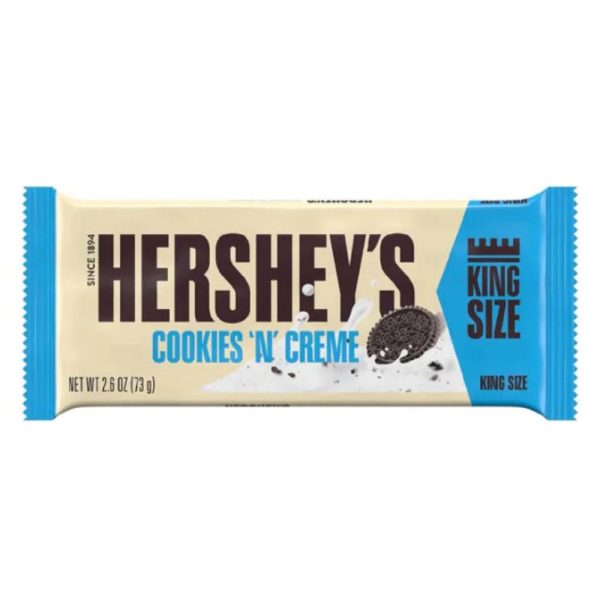 Hershey s Cookies  N  Creme King Size 73g on Sale