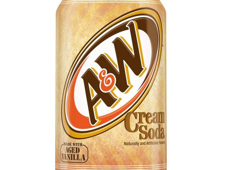 A&W Cream Soda 355ml For Cheap