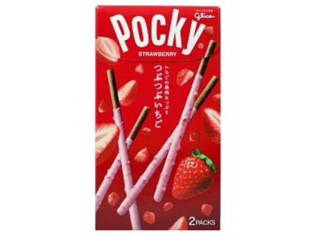 Pocky Tsubu Tsubu Ichigo Strawberry 2 Pack 58g Discount