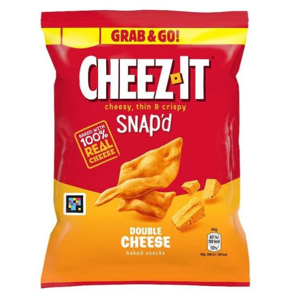 Cheez-It Snap d Double Cheese Grab & Go! 40g For Discount