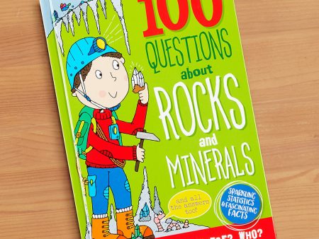 100 Questions About Rocks and Minerals Children s Book by Peter Pauper Press For Sale