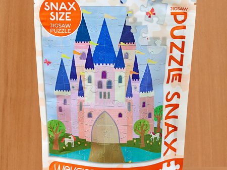 WerkShoppe 48 Piece Jigsaw Puzzle Snax,  Pink Royal Castle  For Discount