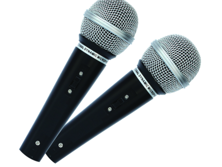 Mr Entertainer Karaoke Microphones (MKM222) For Sale