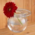 Water Droplet Glass Bud Vase on Sale