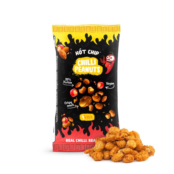 Hot Chip Chilli Peanuts 70g Cheap