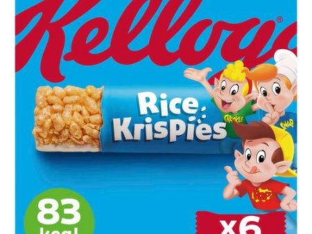 Kellogg s Rice Krispies Bar 6pk Fashion