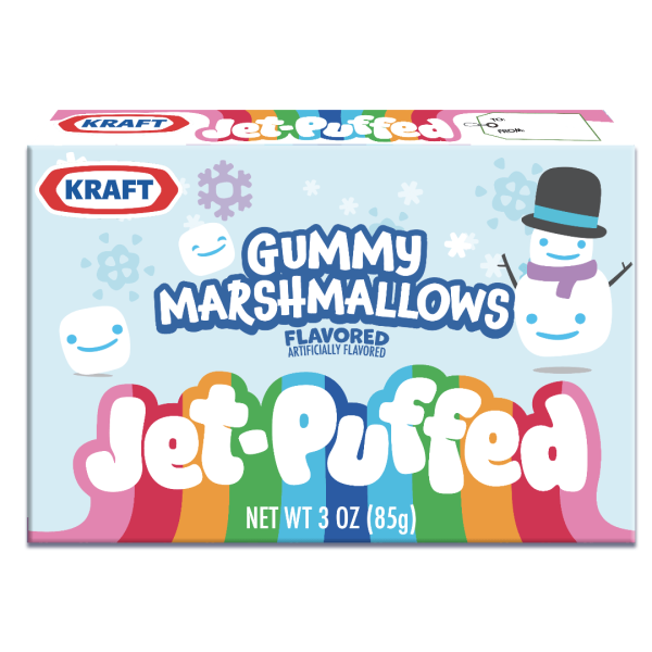 Jet-Puffed Gummy Marshmallows 85g Supply