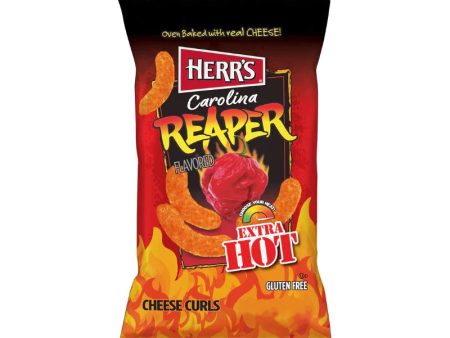 Herr’s Carolina Reaper Cheese Curls 28g on Sale