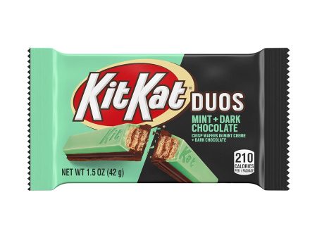 Kit Kat Duos Mint & Dark Chocolate 42g Online now