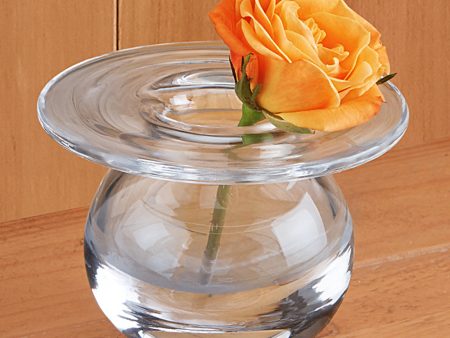 Water Droplet Glass Bud Vase on Sale